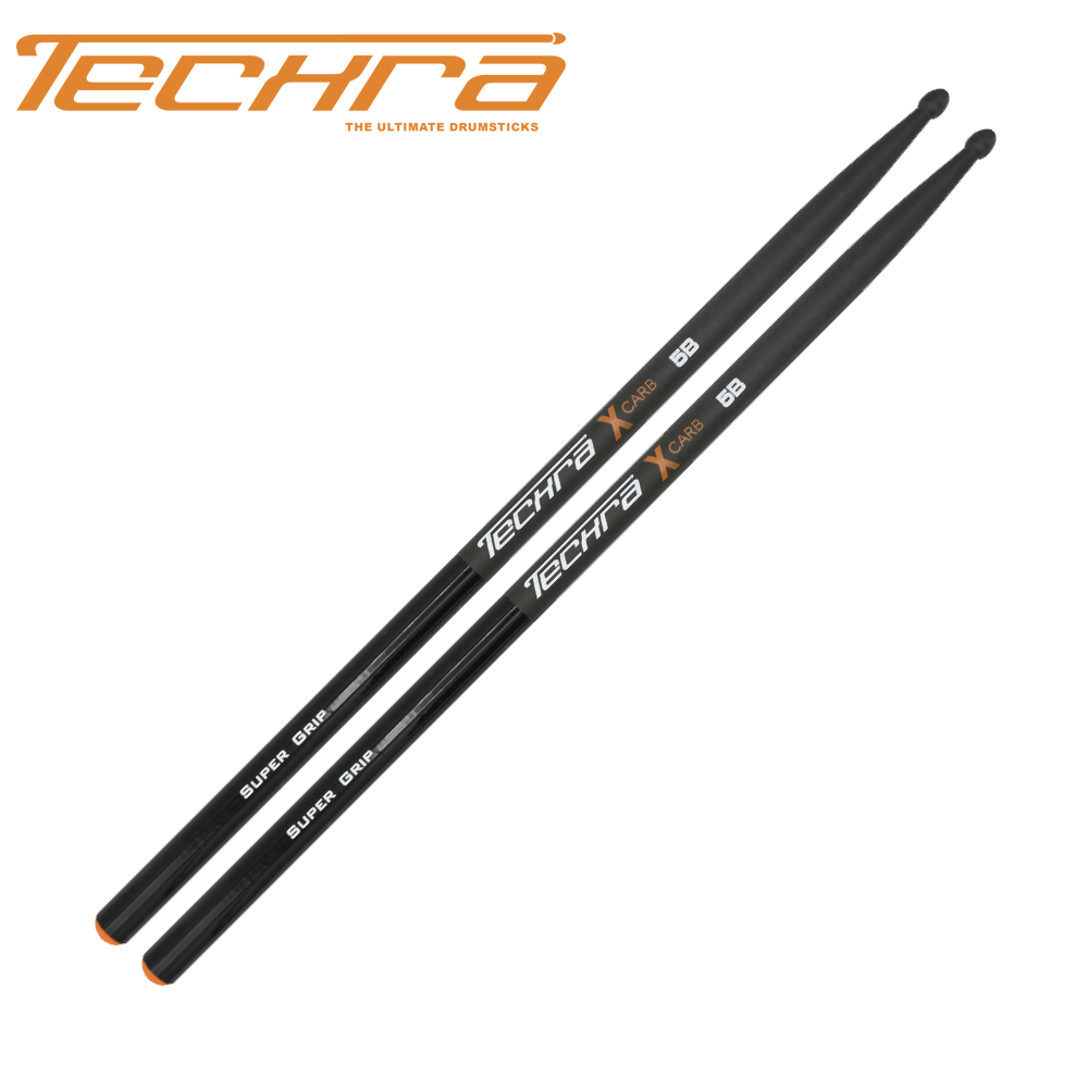 Techra X Carb Super Grip 5B 초강도 경량 드럼 스틱 (카본스틱)